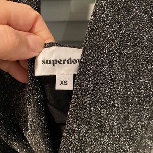 Superdown silver jumpsuit